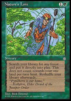 Nature's Lore (Ice Age) Medium Play