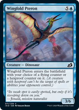 Wingfold Pteron (Ikoria: Lair of Behemoths) Near Mint