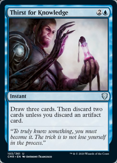 Thirst for Knowledge (Commander Legends) Near Mint