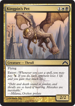Kingpin's Pet (Gatecrash) Near Mint