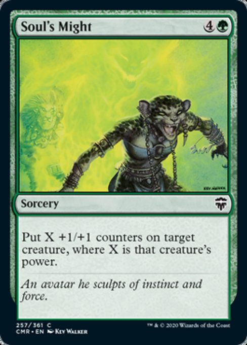 Soul's Might (Commander Legends) Medium Play