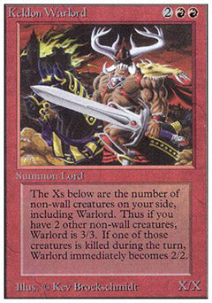 Keldon Warlord (Unlimited) Heavy Play