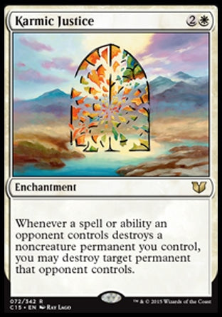 Karmic Justice (Commander 2015) Light Play