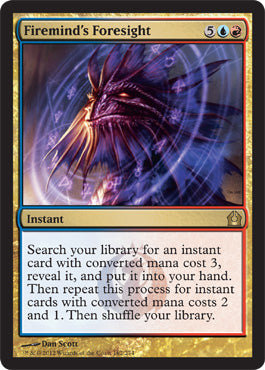 Firemind's Foresight (Return to Ravnica) Light Play Foil