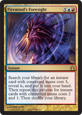 Firemind's Foresight (Return to Ravnica) Medium Play Foil