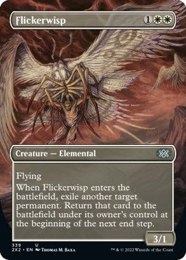 Flickerwisp (Borderless) (Double Masters 2022) Near Mint Foil