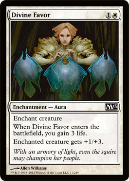 Divine Favor (Magic 2013 Core Set) Near Mint
