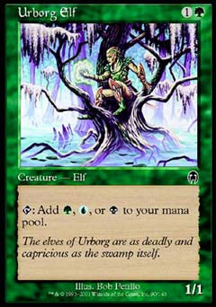 Urborg Elf (Apocalypse) Medium Play