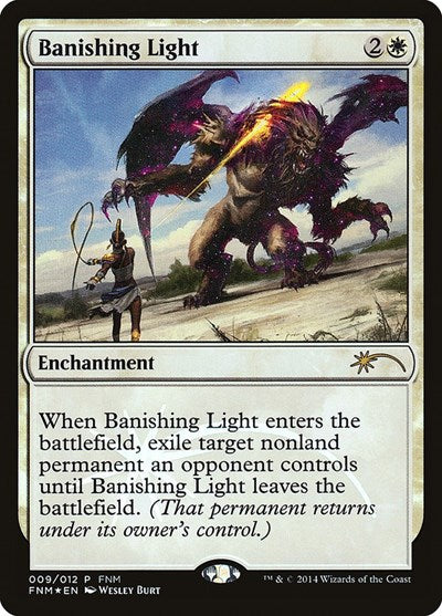 Banishing Light (Promos: FNM) Near Mint Foil