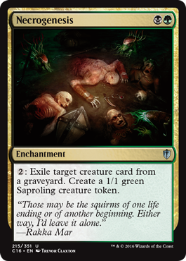Necrogenesis (Commander 2016 Edition) Near Mint