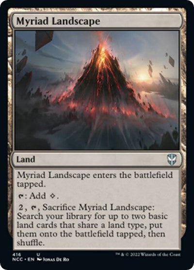 Myriad Landscape (Commander: Streets of New Capenna) Near Mint