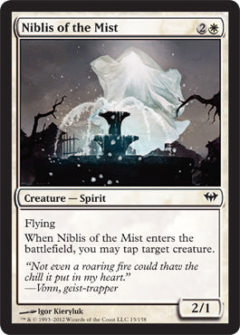Niblis of the Mist (Dark Ascension) Medium Play