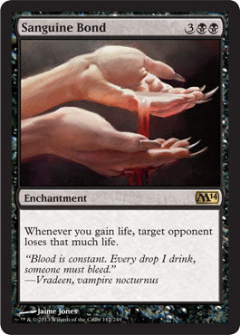 Sanguine Bond (Magic 2014 Core Set) Light Play
