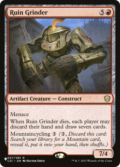 Ruin Grinder (The List) Near Mint