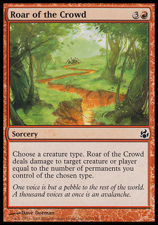 Roar of the Crowd (Morningtide) Near Mint