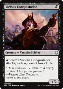 Vicious Conquistador (Ixalan) Medium Play