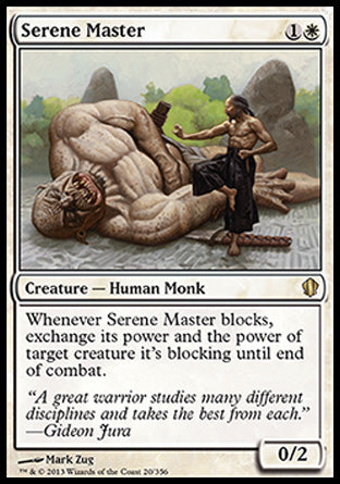 Serene Master (Commander 2013 Edition) Light Play