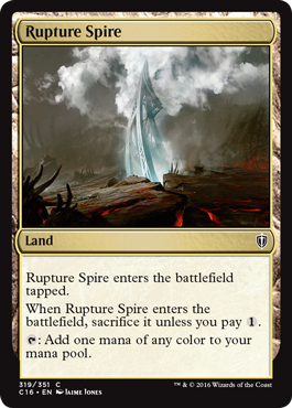 Rupture Spire (Commander 2016 Edition) Near Mint