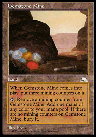 Gemstone Mine (Weatherlight) Near Mint