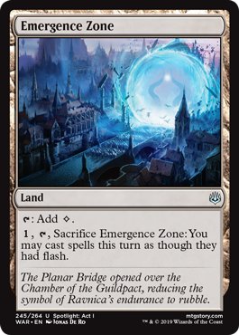 Emergence Zone (War of the Spark) Near Mint