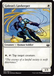 Gideon's Lawkeeper (Modern Masters 2017) Near Mint