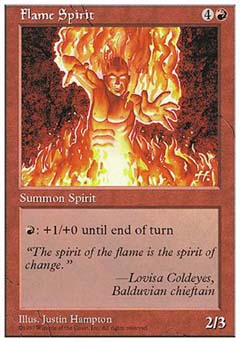 Flame Spirit (5th Edition) Medium Play