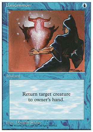 Unsummon (4th Edition) Medium Play
