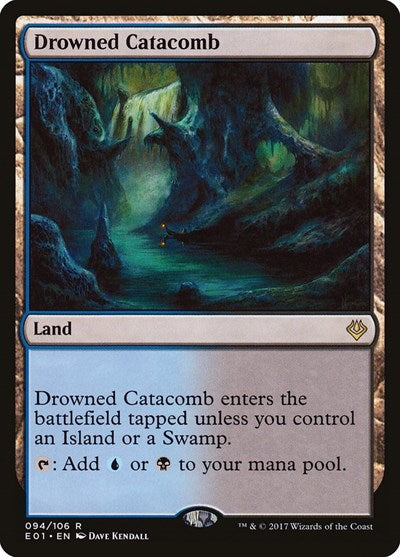 Drowned Catacomb (Archenemy: Nicol Bolas) Light Play