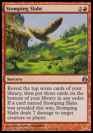 Stomping Slabs (Morningtide) Damaged / Poor