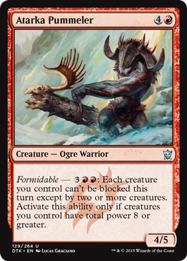 Atarka Pummeler (Dragons of Tarkir) Near Mint