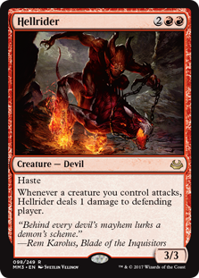 Hellrider (Modern Masters 2017) Medium Play