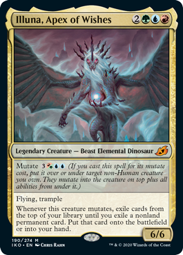 Illuna, Apex of Wishes (Ikoria: Lair of Behemoths) Near Mint