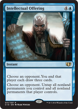 Intellectual Offering (Commander 2014 Edition) Heavy Play