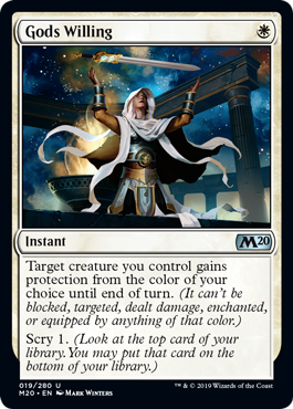 Gods Willing (Magic 2020 Core Set) Near Mint