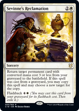 Sevinne's Reclamation (Commander 2019) Near Mint