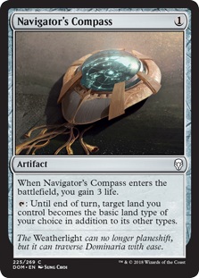 Navigator's Compass (Dominaria) Medium Play