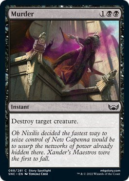Murder (Streets of New Capenna) Near Mint