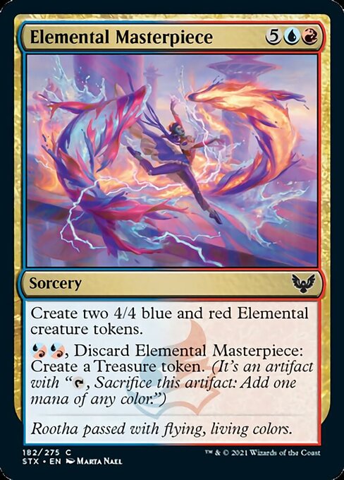 Elemental Masterpiece (Strixhaven) Medium Play