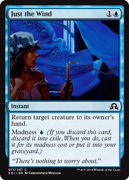 Just the Wind (Shadows Over Innistrad) Light Play