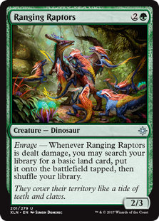 Ranging Raptors (Ixalan) Near Mint
