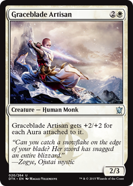 Graceblade Artisan (Dragons of Tarkir) Medium Play