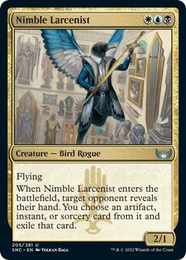 Nimble Larcenist (Streets of New Capenna) Near Mint Foil