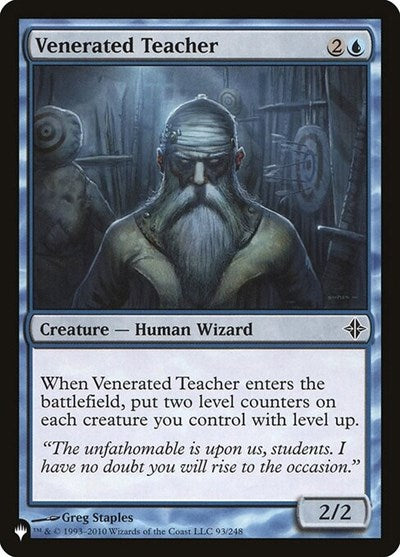 Venerated Teacher (The List) Near Mint