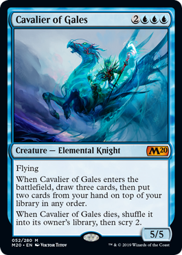 Cavalier of Gales (Magic 2020 Core Set) Near Mint