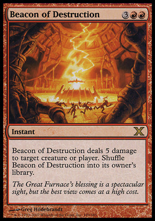Beacon of Destruction (10th Edition) Medium Play