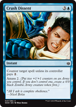 Crush Dissent (War of the Spark) Near Mint