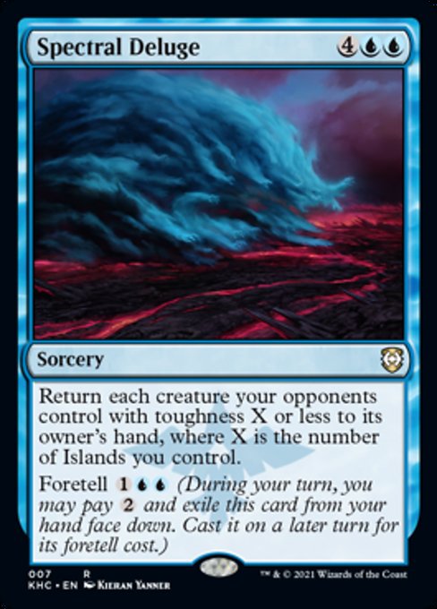 Spectral Deluge (Commander 2021 Kaldheim) Near Mint