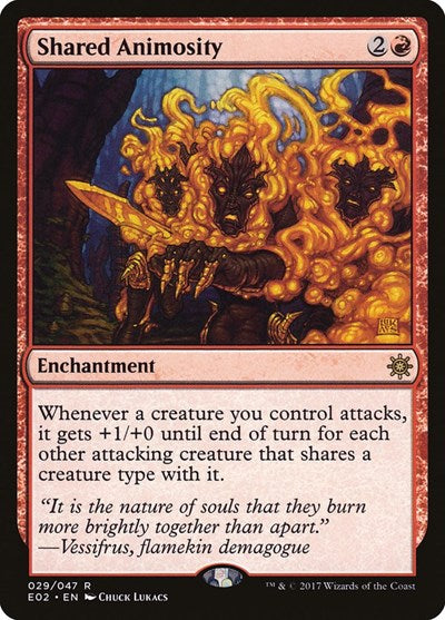 Shared Animosity (Explorers of Ixalan) Near Mint