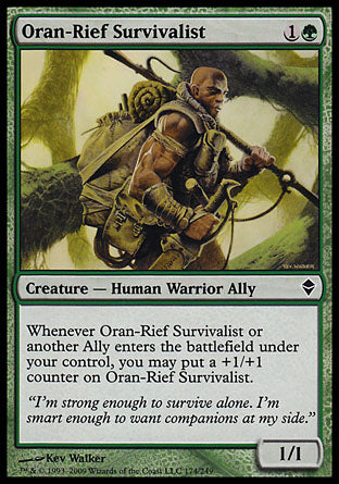 Oran-Rief Survivalist (Zendikar) Medium Play Foil