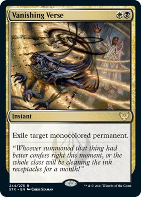 Vanishing Verse (Strixhaven) Near Mint